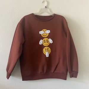 women’s brown sweater